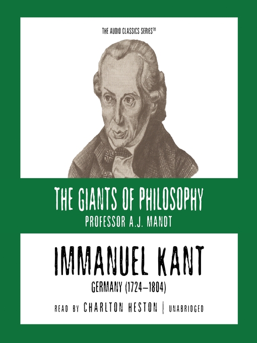 Title details for Immanuel Kant by A. J. Mandt - Available